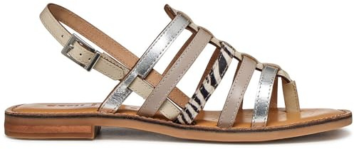 Geox Damen D Maddalusiac B Flat Sandal