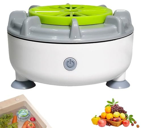 Effiziente tragbare Obst- und Gemüsewaschmaschinen, Ultraschall Obst Gemüse Waschmaschine, Automatischer Obst-und Gemüsereiniger, Wiederaufladbare Mini Reinigungsmaschine für Gemüse, Obst, Fleisch