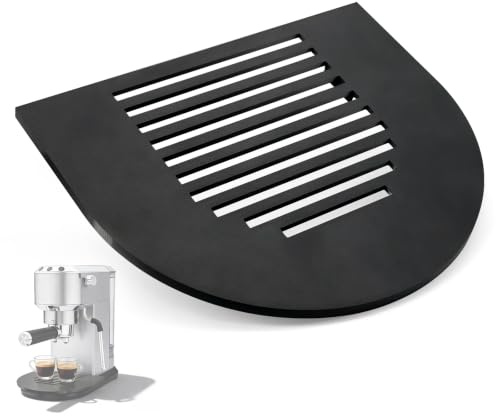 Abtropfgitter für Delonghi Dedica 885 685 Kaffeemaschine - Abtropfblech Zubehör für Delonghi Dedica 885 685 Siebträger Siebträgermaschine, Kaffeemaschinen Zubehör für Vergrößerung der Auflagefläche