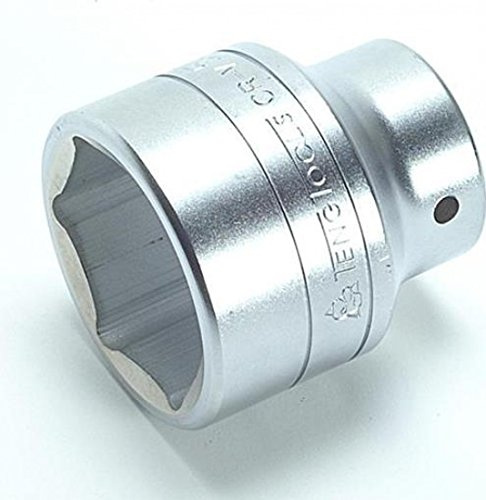 Teng M340550-6 Satin Regular Hexagon Socket 50mm 3/4in Square Drive