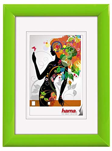 Hama Wandrahmen Malaga 15 x 20 cm, Kunststoff, grün