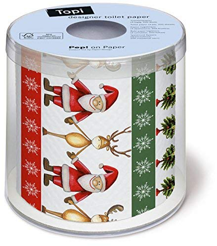 Toilettenpapier Rolle bedruckt Together - Gemeinsam