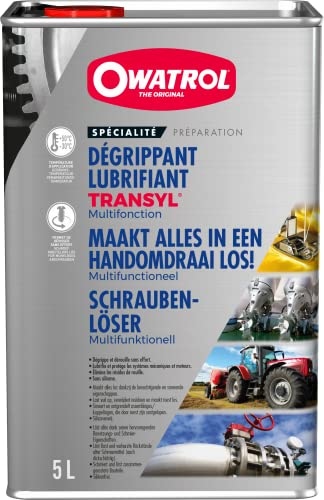 OWATROL - TRANSYL - Dégrippant et Lubrifiant Multifonction - 5L