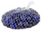 Super Moss 24131 Vase aus weichem Glas, Kieselsteine, 0,9 kg, Tiefseeblau