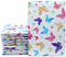 Mailer Plus #000 Luftpolsterumschläge, 10,2 x 20,3 cm, bunte Schmetterlinge, 50 Stück