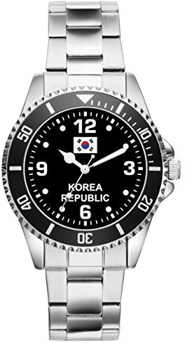 KIESENBERG Korea Geschenk Artikel Idee Fan Uhr 6341