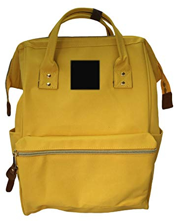 Baby Wickeltasche Wickelrucksack Gelb 39x26x17.5cm