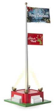 Weihnachtsfreude Fahnenmast