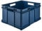 keeeper Aufbewahrungswännchen mit Tragegriffen, Euro-Box XXL, Procyclen, 54 l, Bruno Eco Line, Eco-Blau