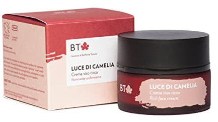 BT - L'essenza di Biofficina Toscana Luce di Camelia Crema Viso Ricca Per un incarnato uniforme e radioso