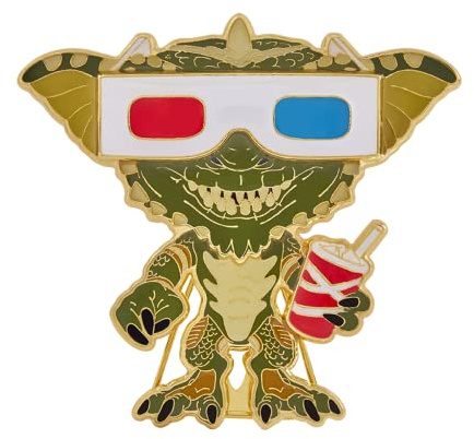 Funko Pop! Large Enamel Pin Horror: Stripe - Gremlin - Gremlins Emaille-Nadeln - Niedliche Brosche Zum Sammeln - Für Rucksäcke & Taschen - Geschenkidee - Offizielle Handelswaren