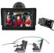 MYPIN 4.3'' Baby Car Camera & Monitor for Back Seat, HD 1080P with Night Vision Function, 150° Wide View with Reusable Sucker Bracket, Real Time Infant Safety for Toddlers & New Parents