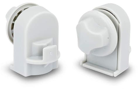 Shower Door Guides for Bottom of Manhattan Shower Door x2
