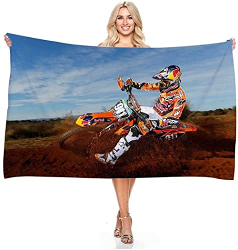 Motorrad Duschtuch Handtuch Strandtuch 70 X140cm,Mikrofaser HandtuchMotocross Motorcycles Badetuch Für Erwachsene Strandtuch (A6,70x150cm)
