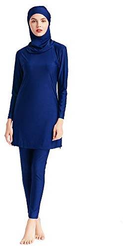 ABEUTY Muslim Swimsuit for Women Modest Swimwear Burkini Full Suit Plus Size Islamic Hijab Swimming Costume