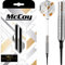McCoy Darts D6103 Thrust | Premium 90% Wolfram Soft Tip Darts Set | Silber 22g