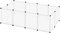 NAIZY Freigehege 12Pcs Laufstall 145x75x48cm Laufgitter Welpenlaufstall Weiß Kleintiergehege 35x45cm per Stück Freilaufgehege DIY Erweiterbar Kaninchen Meerschweinchen Gehege, ohne Tür