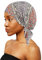Kopfbedeckung für Damen Schlaf Beanie Kopftuch für kahle Wickel Krebs Hüte Bandana Elastic Turban (2)