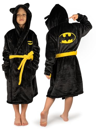 soxo DC Comics Batman Accappatoio Bambino Vestaglia Bambina Gadget Bambini Supereroi Junior 146-152 Batman