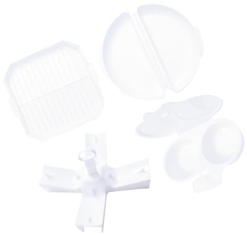 LIFKOME Mikrowellen Eierkocher Set Backwerkzeug Mit Dampfgarer Kartoffelhalter Bacon Grill Schnelles Kochen Zu Hause