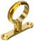 22mm Cast Brass Screw-On Pipe Bracket