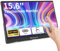 Showscren Monitor touch screen portatile 15,6 pollici, FHD 1920 x 1080p Display 60Hz 100% sRGB con altoparlante, supporto integrato, estensione HDMI USB-C, monitor laptop per switch, computer Xbox