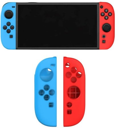 Griffige Schutzhülle für Nintendo Switch 2 Controller, rutschfest, weiches Silikon, hautfreundlich, geteilte Hülle, 1:1 Präzisionsform