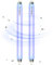 BrightArk 6W Ampoule de rechange pour Lampe Tue Mouche, FSL T5 F6W BL Ampoule Anti Moustique, Tube UV de 9in pour Lampe Anti Moustique/Tue Mouche/Lampe Anti Insecte de 6/12W(2 pièces)