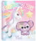 Depesche 13587 Ylvi - Malbuch mit 40 Seiten vorgedruckter Einhorn Motive zum Ausmalen, inkl. 1 Stickerbogen