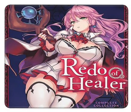 Redo of Healer Gaming Mouse Pad Non-Slip Mousepad Stitched Edge Computer Mouse Pads for Desk Accessories 10x12in
