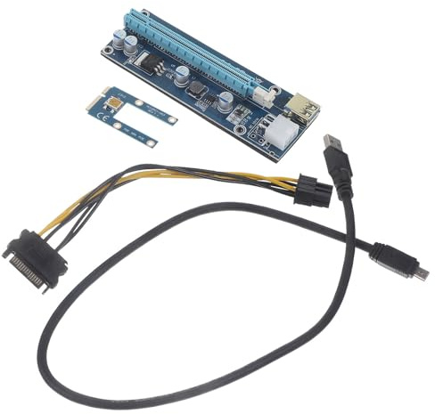BUGUUYO Externe Pcie Grafikkarten Adapter für Laptop mit 60cm USB Kabel Computerzubehör für Verbesserte Grafikleistung und Immersive Spielerfahrung