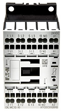 Eaton 277532 Leistungsschütz, 3-polig + 1 Schließer, 5, kW/400 V/AC3, DC-Betätigt