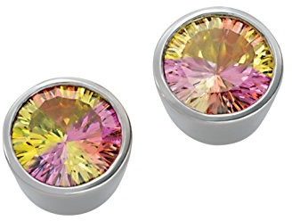 Orphelia Damen-Ohrstecker Rainbow Collection 925 Sterlingsilber Multicolor Zirkonia CC-41