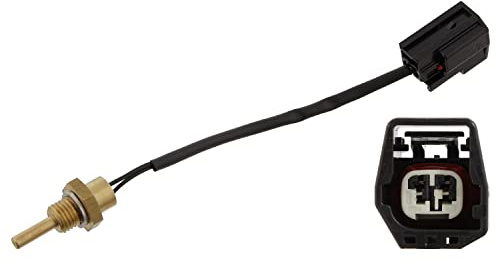 febi bilstein 28611 Kühlmitteltemperatursensor mit Dichtring, 1 Stück | Kompatibel mit: VOLVO C70 I Cabriolet, C70 I Coupe, S40 I, S60 I, S70, S80 I, V40 Kombi, V70 I, V70 II, XC70 I Cross Country