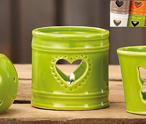 Star Porta Tea-Light Ceramica raschid 8x7cm ad