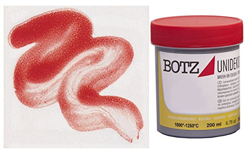 Botz-Unidekor Glitterflocken Glitzer 30ml Rot 100g