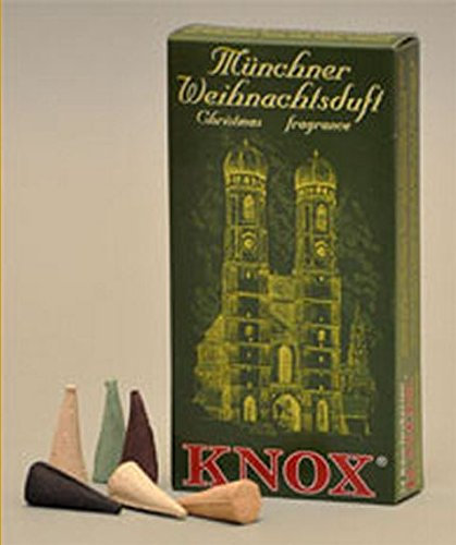 Knox Munich German Incense Cones Variety Pack Made Germany for Christmas Smokers