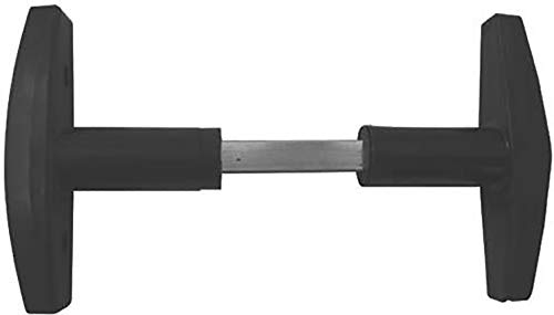 1 Muebles de olivo para puerta de garaje (bever 8407 8 mm Negro