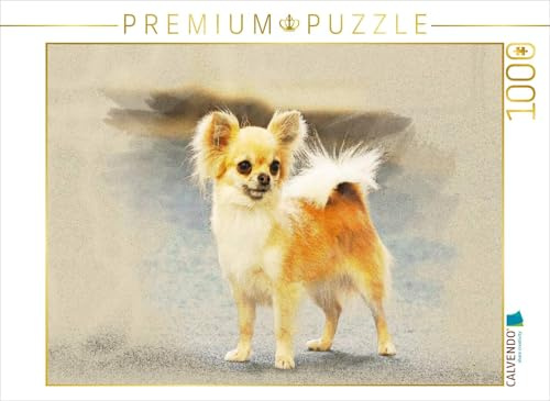 CALVENDO Puzzle EIN Motiv aus dem Kalender Chihuahuas 2017 | 1000 Teile Lege-Größe 64 x 48 cm Foto-Puzzle für glückliche Stunden