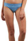 Volcom Damen Women's Simply Solid Modest Bikini Bottom Bikinihose, Sandy Indigo, X-Small