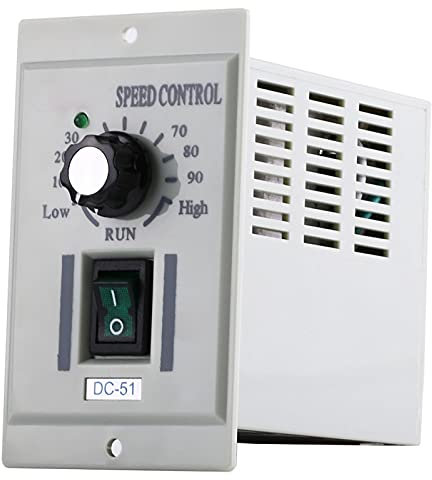 Entrée AC 110V Sortie DC 24V-90V Boîte Variateur de Vitesse Moteur Courant Continu DC-51 pour Moteur Courant Continu 24V, 36V, 90V
