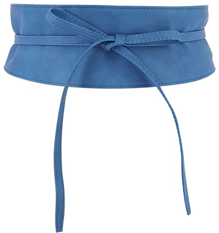 FASHIONGEN - Cintura Obi da donna, cintura Obi larga, similpelle in Poylurethane, alta qualità, MICA