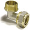 16 raccordi a vite – angolo 90° con filettatura esterna da 1/2 per tubo composito in alluminio, raccordo a vite 16 x 2, DVGW