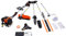 Chester 4in1 Benzin Kombisystem Multitool: Kettensäge-Hochentaster, Heckenschere, Motorsense & Freischneider, Verlängerung