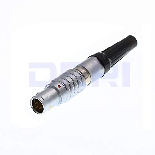 DRRI 0B FGG 2-poliger Push-Pull-Rundstecker für Teradek Bond/Teradek Bolt, Paralinx, Preston MDR-3 (2-polig, Stecker)