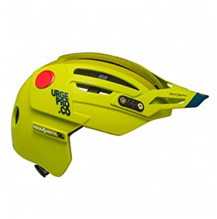 Urge Endur-O-Matic 2 RH Helm, Jaune/Rouge, L/XL (57-59cm)