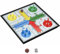 KOKOSUN Ludo Magnetic Folding Board Game Set-9.8”,Family Fun Gift for Kids (Right Angled)