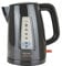 KitchenPerfected Quiet Rapid Boil Eco-Friendly Cordless Kettle - 3000w, 1 cup boil, 1.5 Litre (6 cups), Removable Filter - Black - E1526BK