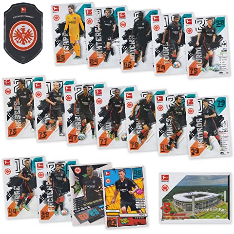 Topps Match Attax - 2021/22 - Mannschaftspaket - Eintracht Frankfurt