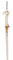 NEMESIS NOW Harry Potter Voldemort's Baguette décorative à Suspendre Crème 15,5 cm